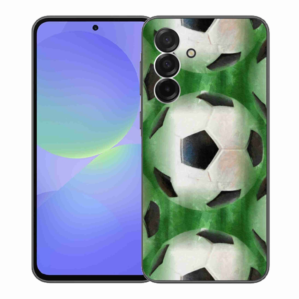 Gélový kryt mmCase na Samsung Galaxy A36 5G - futbalová lopta