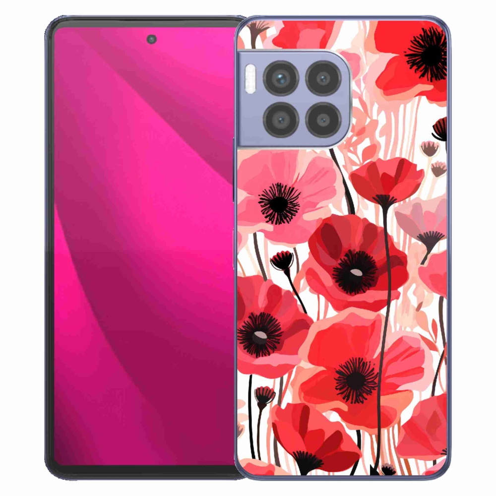 Gélový kryt mmCase na T-Mobile T Phone 2 Pro - vlčí mak 1