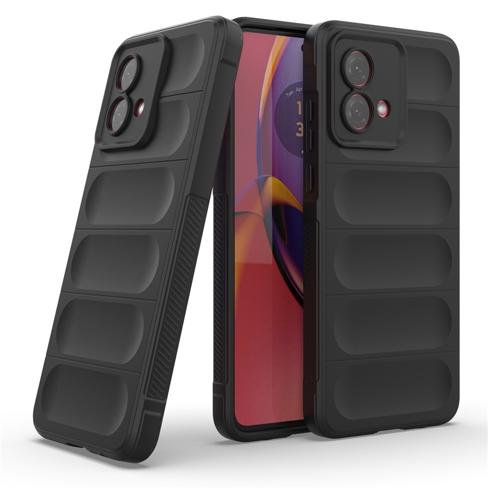 Rugg odolný gélový obal na Motorola Moto G84 5G - čierny
