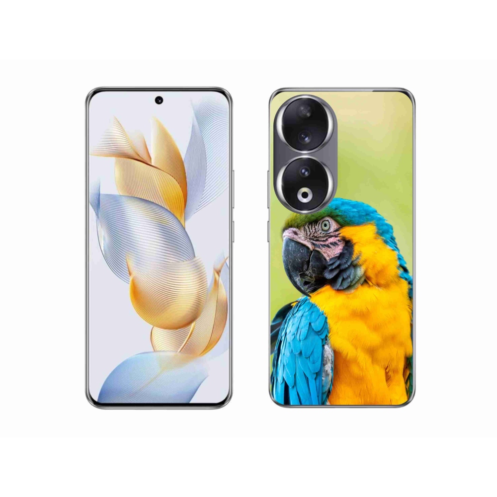 Gélový obal mmCase na Honor 90 - papagáj ara 2