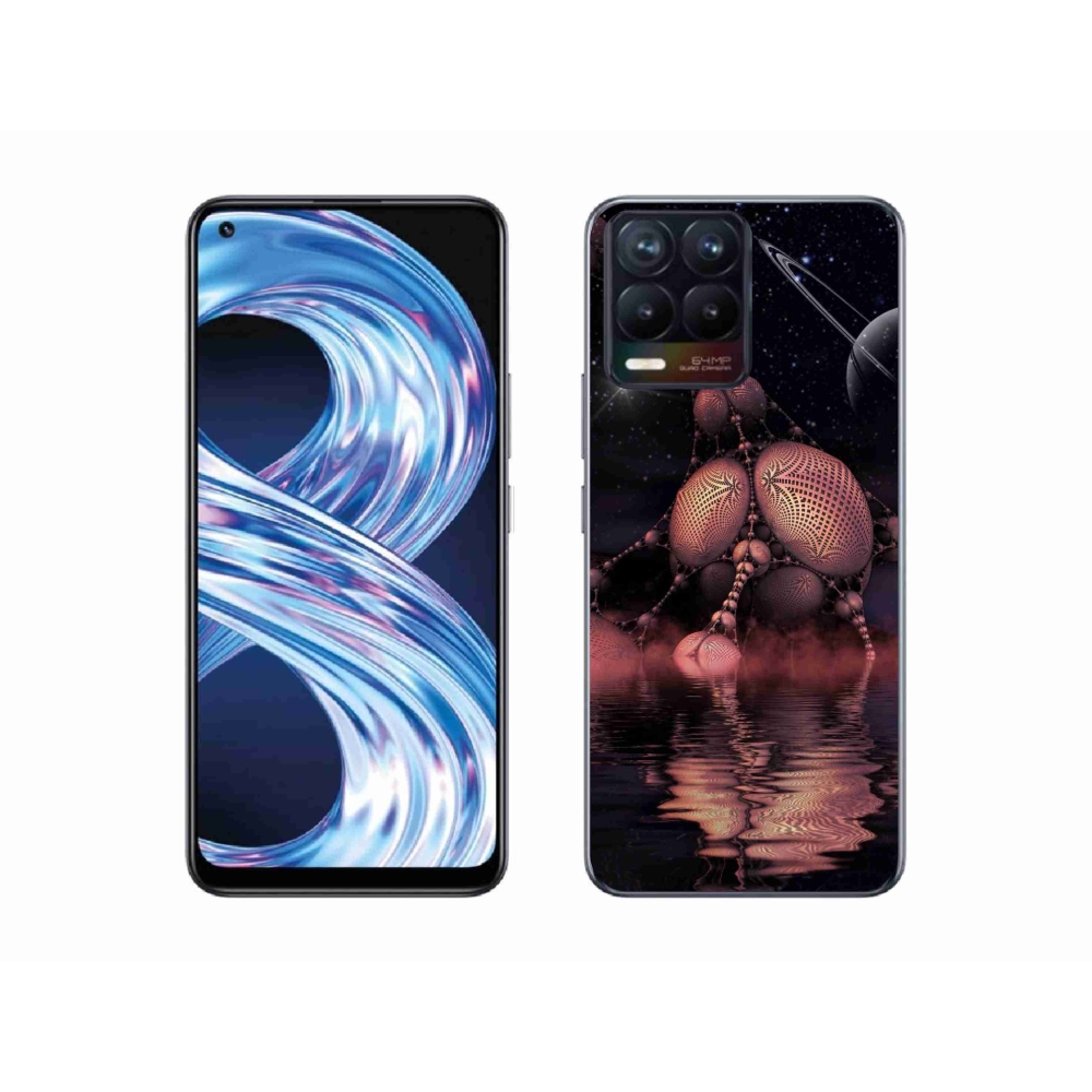 Gélový kryt mmCase na Realme 8 Pro - abstraktný motív 19