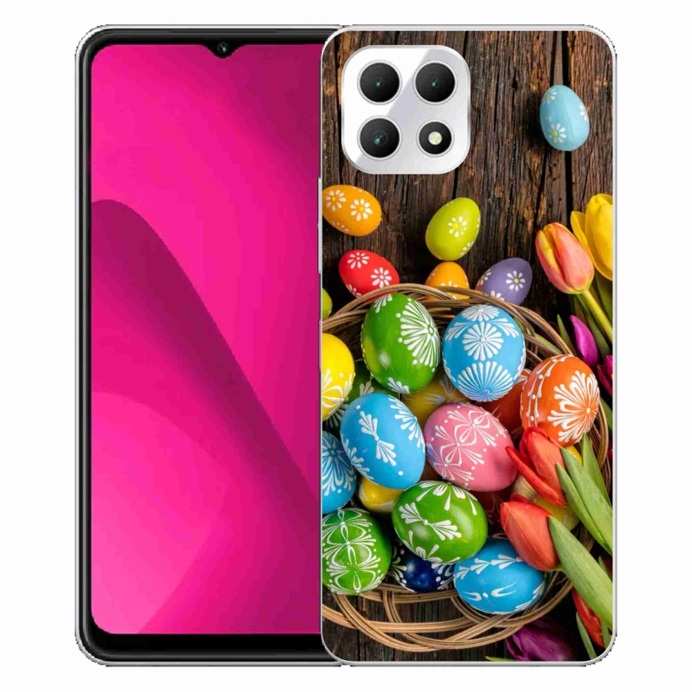 Gélový kryt mmCase na T-Mobile T Phone 2 - veľkonočné vajíčka