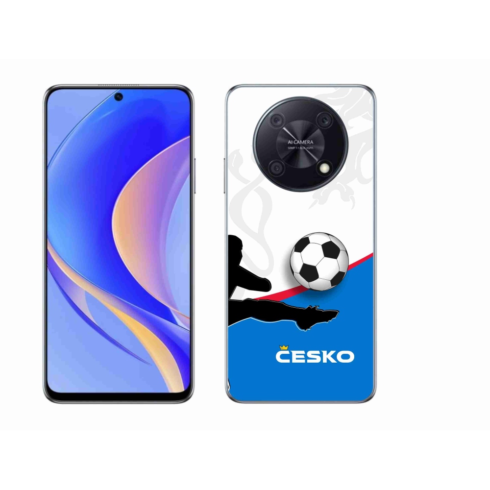 Gélový kryt mmCase na Huawei Nova Y90 - futbal Česko 3