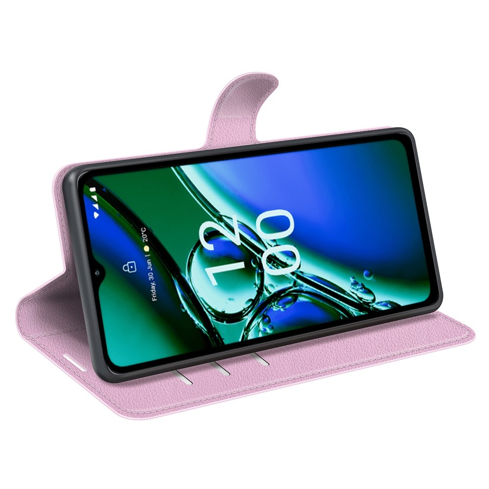 Litchi knižkové puzdro na Nokia G42 - ružové