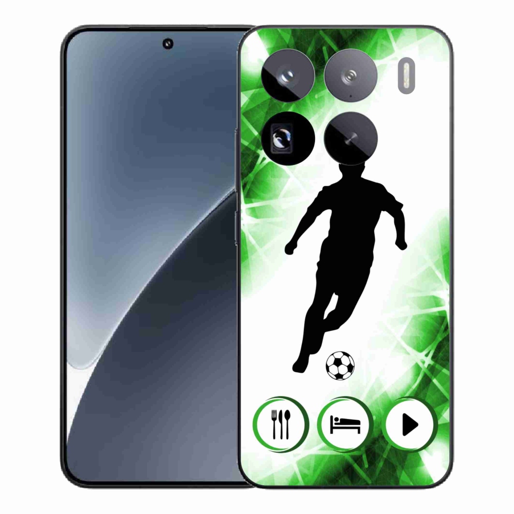Gélový kryt mmCase na Xiaomi 15 Pro - futbalista