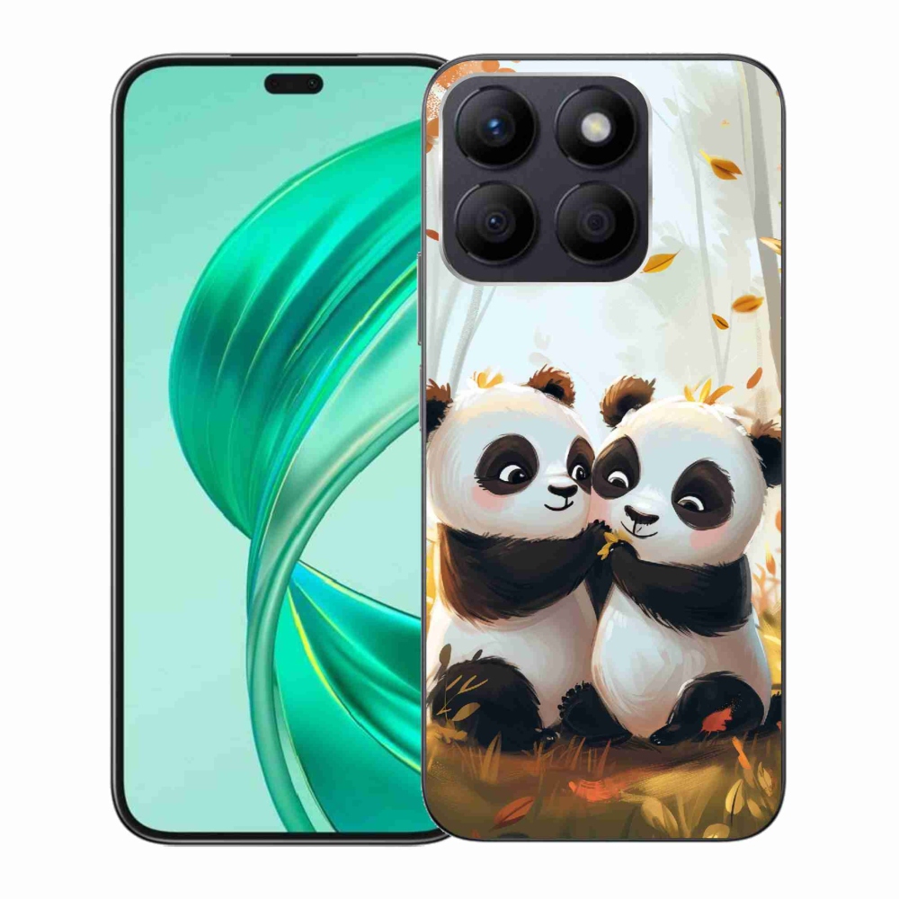 Gélový kryt mmCase na Honor X8b - pandy