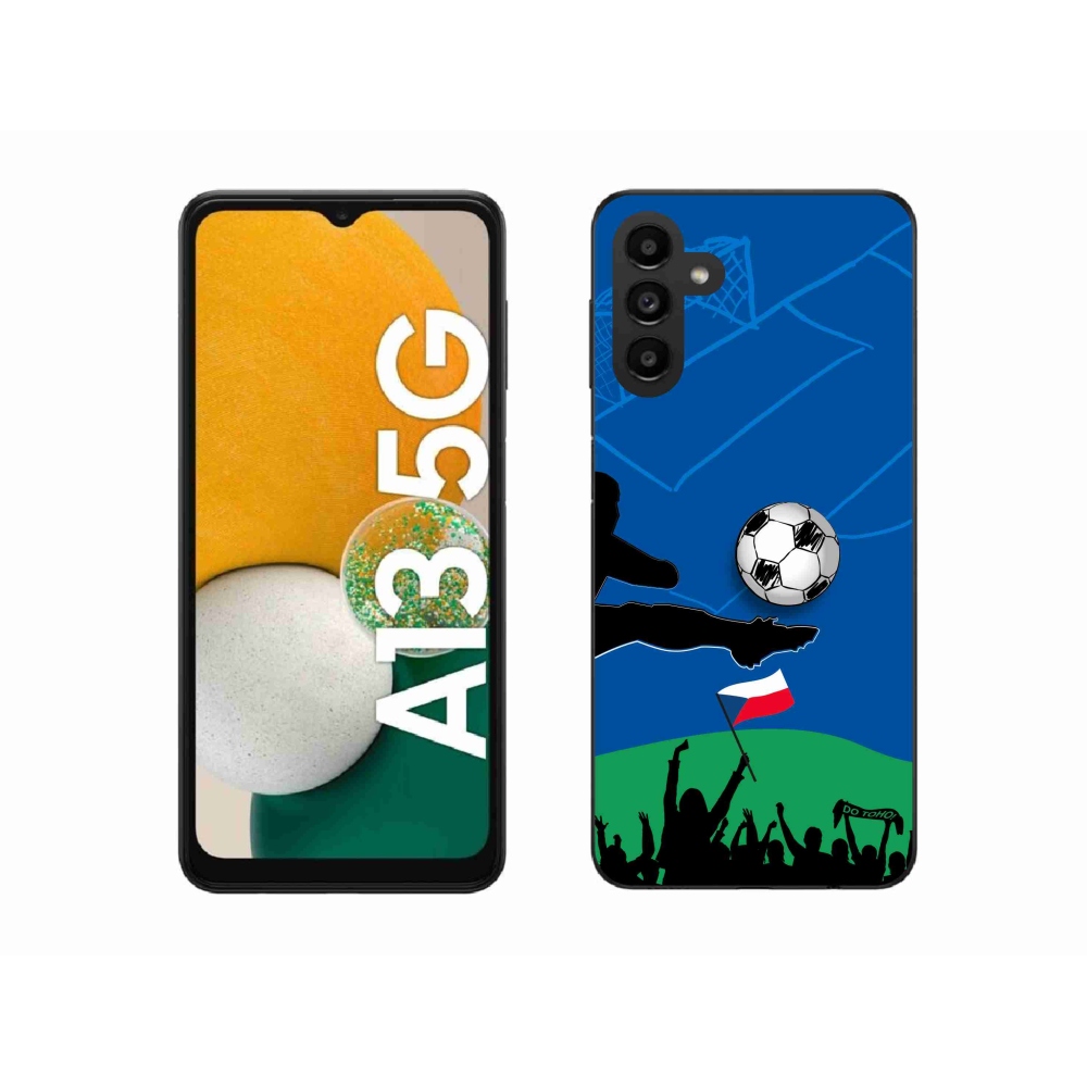 Gélový kryt mmCase na Samsung Galaxy A13 5G - fanúšikovia futbalu
