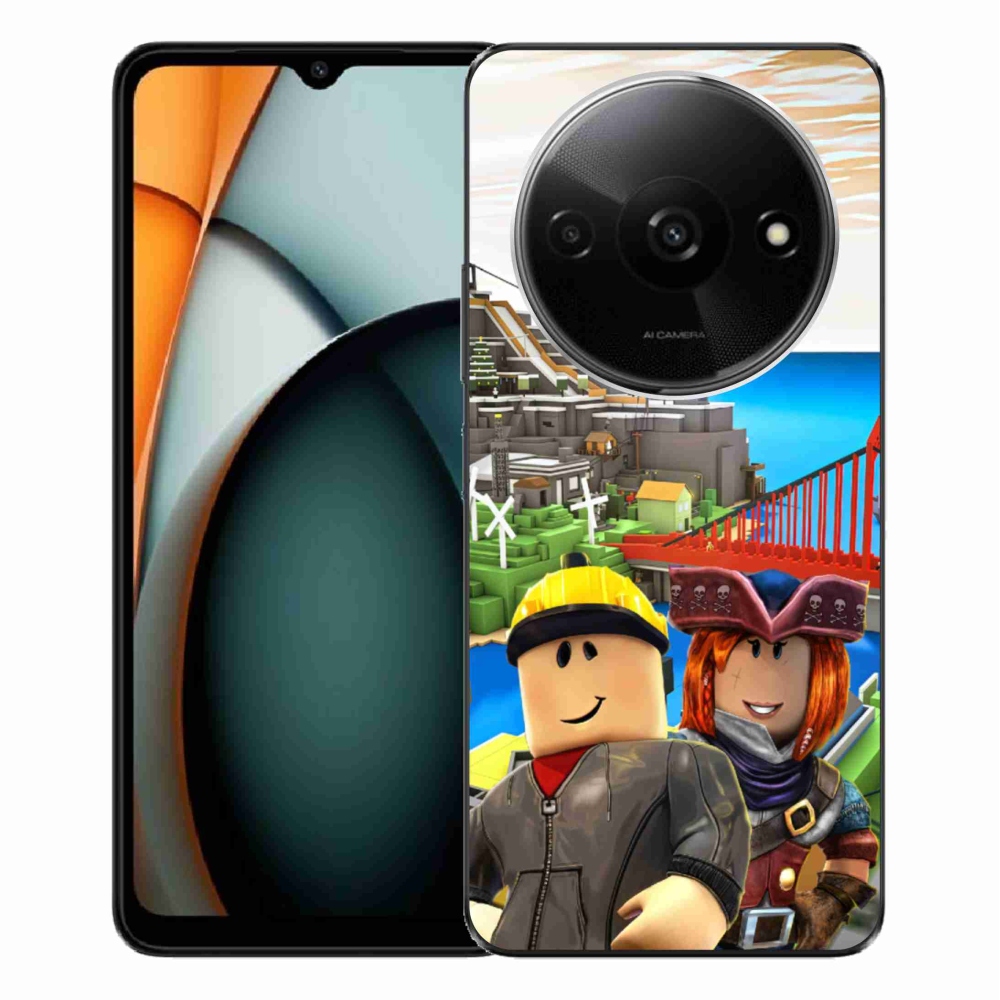 Gélový kryt mmCase na Xiaomi Redmi A3 - roblox 1