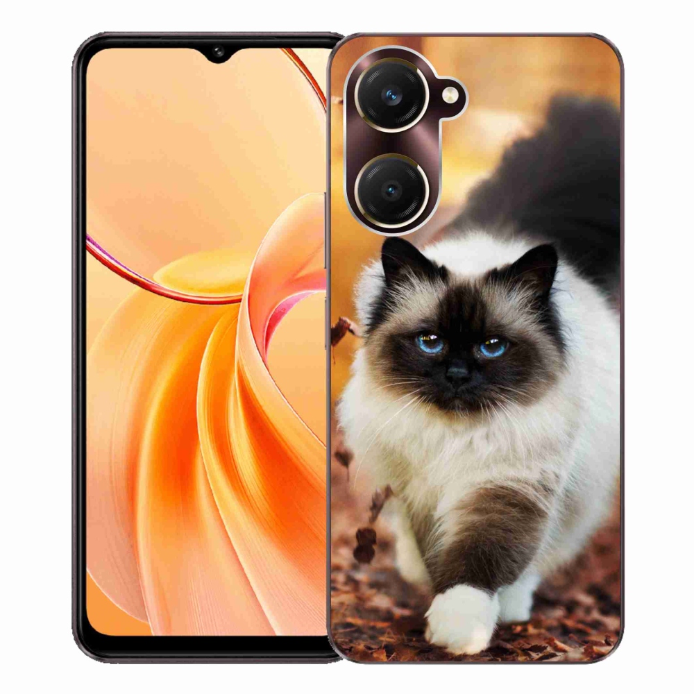 Gélový kryt mmCase na Vivo Y28s 5G - mačka