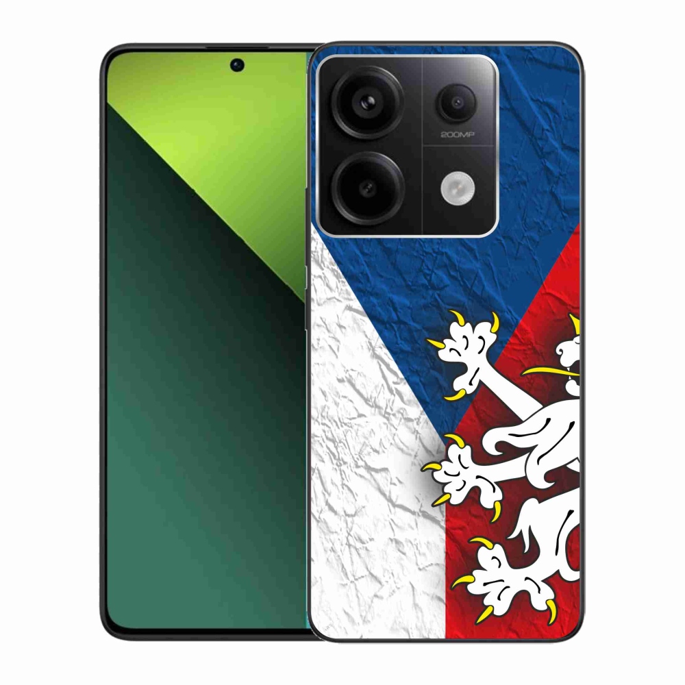 Gélový kryt mmCase na Xiaomi Redmi Note 13 Pro 5G/Poco X6 5G - česká vlajka 1