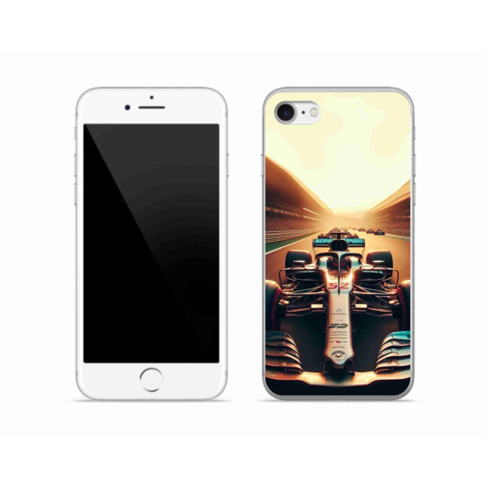 Gélový kryt mmCase na iPhone SE (2022) - formula 1
