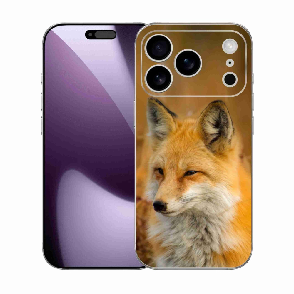 Gélový kryt mmCase na iPhone 17 Pro - líška