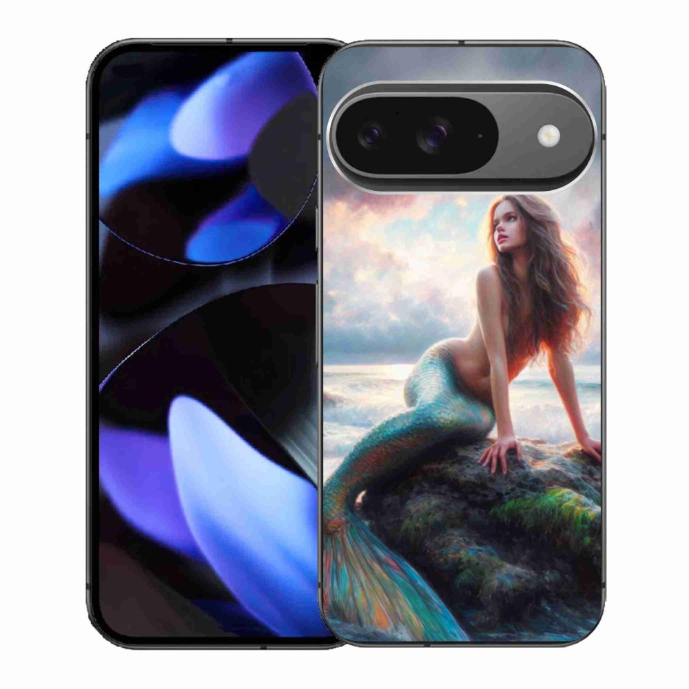 Gélový kryt mmCase na Google Pixel 9/9 Pro - morská panna