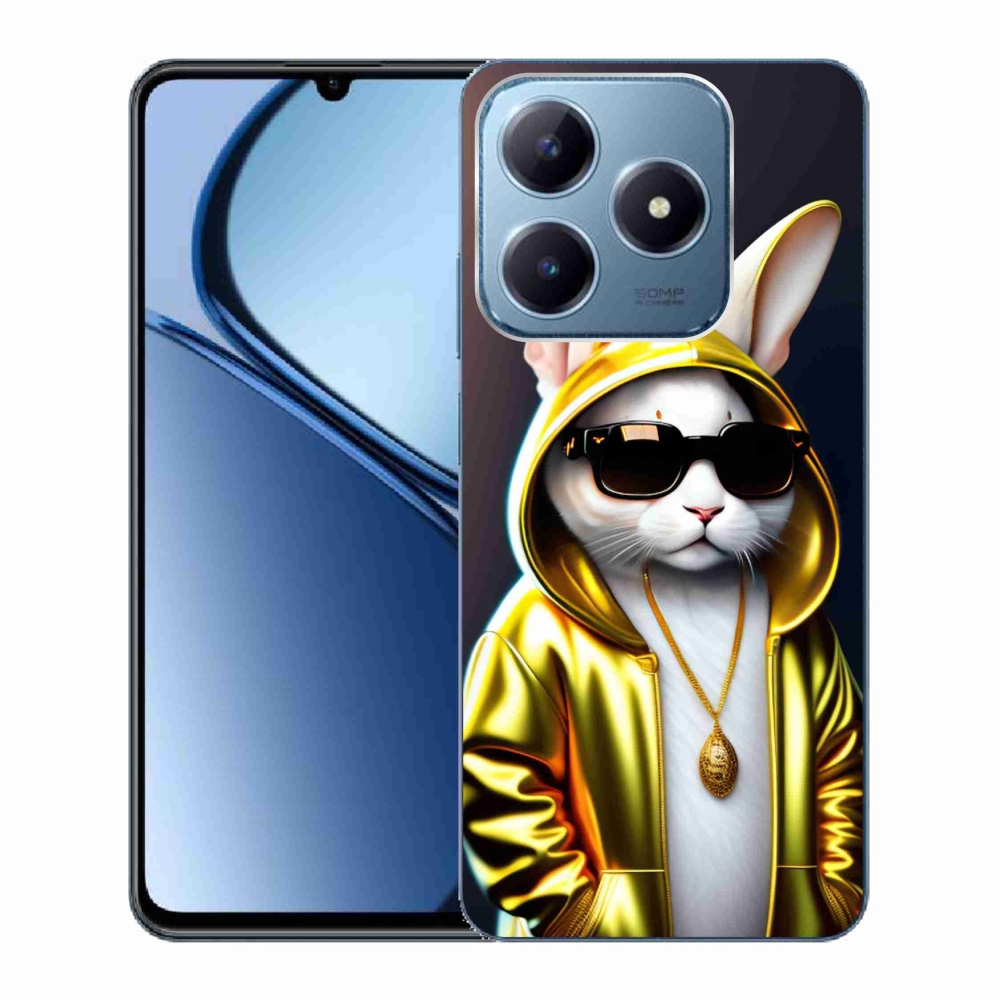 Gélový kryt mmCase na Realme C63 - mačka boss