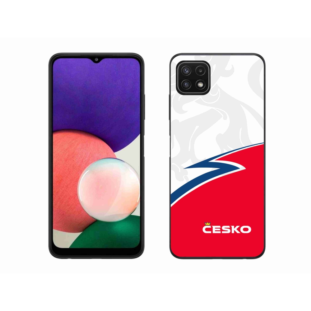 Gélový kryt mmCase na Samsung Galaxy A22 5G - Česko 1