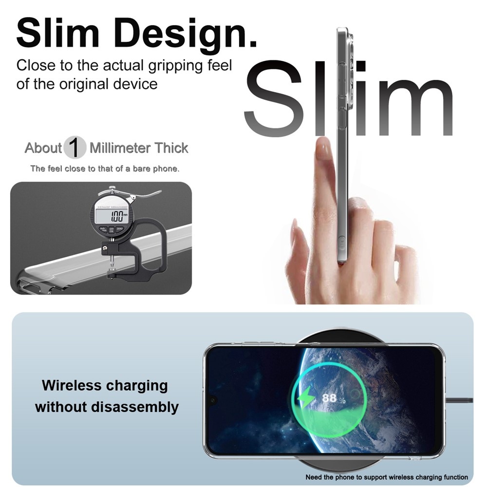 IMK priehľadný gélový obal na Samsung Galaxy S25 FE