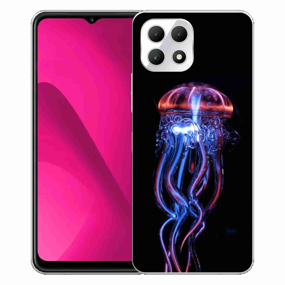 Gélový kryt mmCase na T-Mobile T Phone 2 - medúza