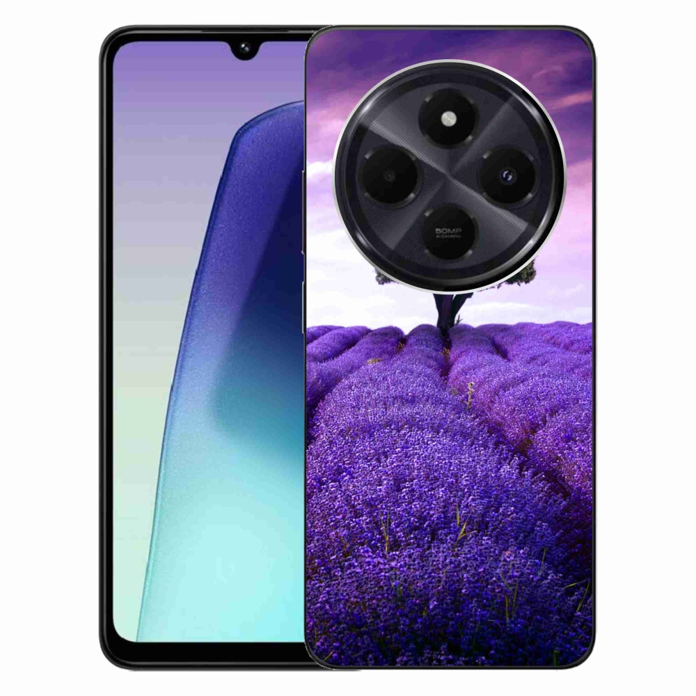 Gélový kryt mmCase na Xiaomi Redmi 14C/Poco C75 - levanduľová lúka