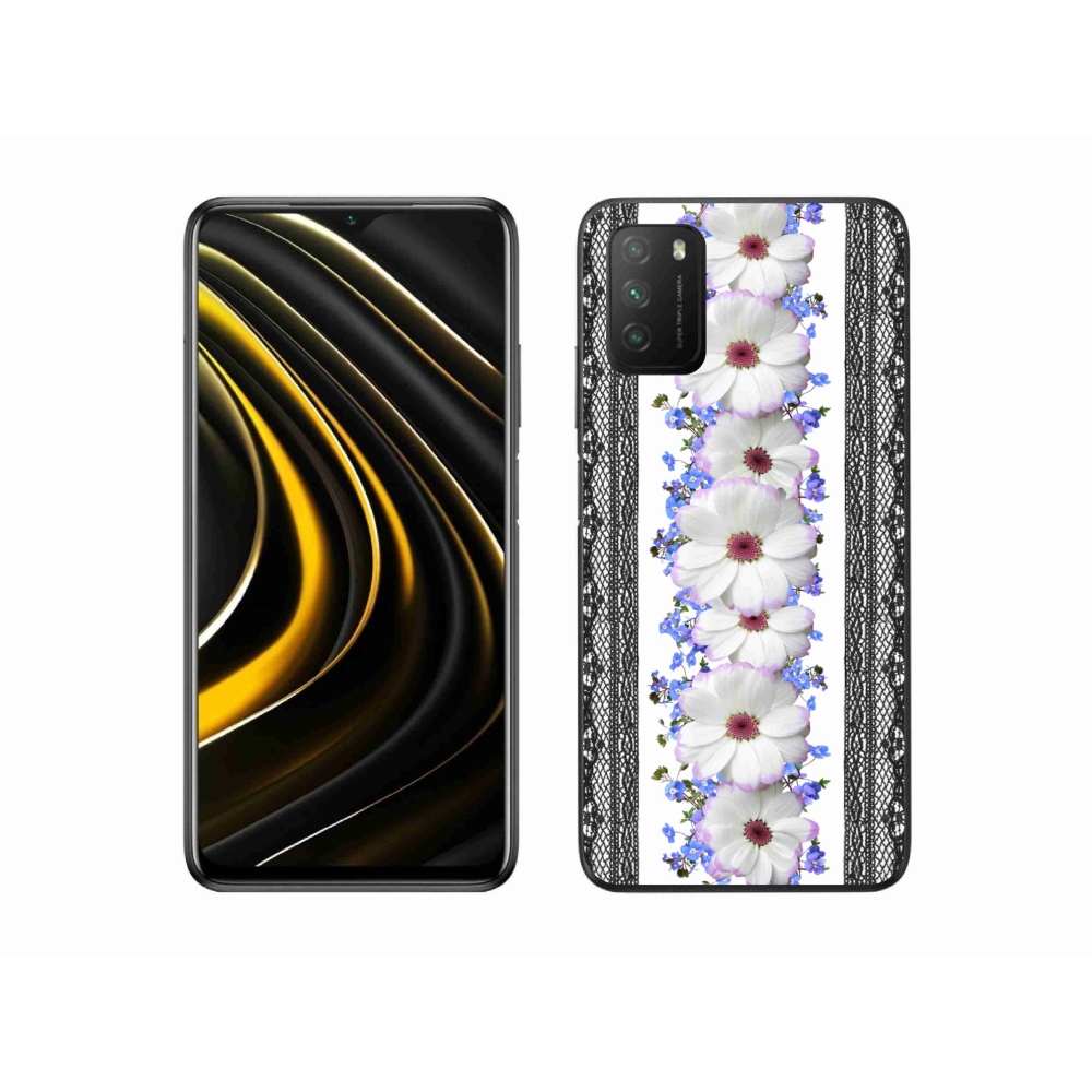 Gélový kryt mmCase na Xiaomi Poco M3 - kvety 8