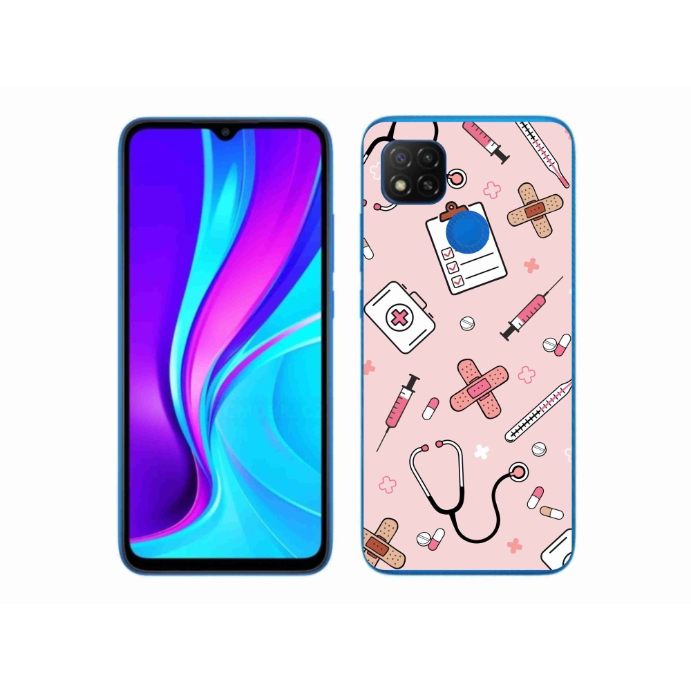 Gelový kryt mmCase na Xiaomi Redmi 9C - zdravotnictví 2