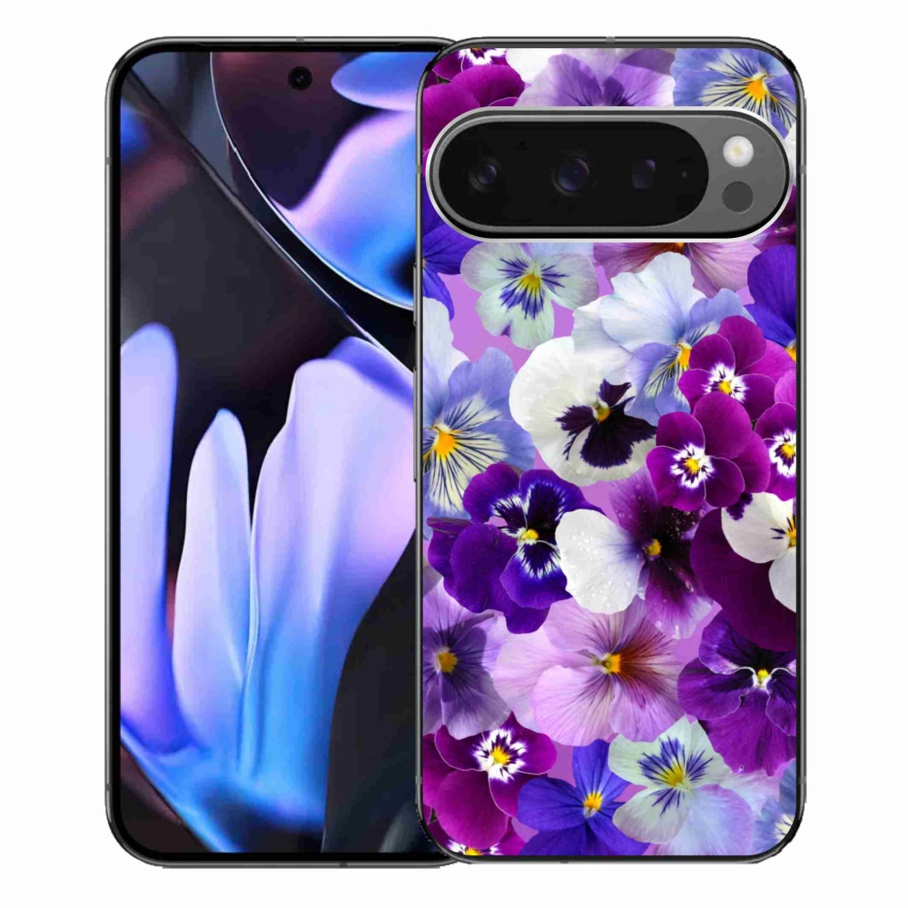 Gélový kryt mmCase na Google Pixel 9 Pro XL - kvety 9