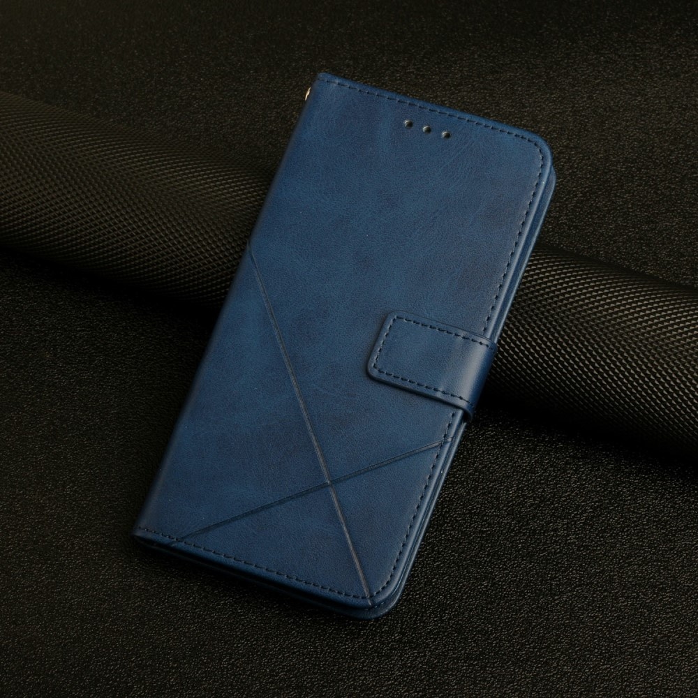 Line knižkové púzdro na Samsung Galaxy A06 4G - modré