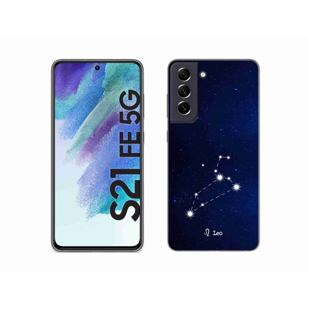 Gélový kryt mmCase na Samsung Galaxy S21 FE 5G - súhvezdie Leva