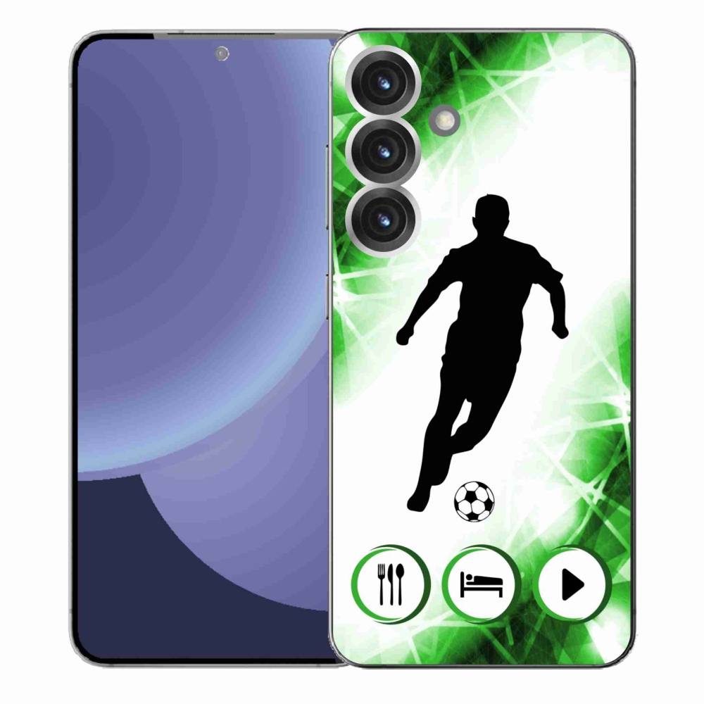 Gélový kryt mmCase na Samsung Galaxy S25+ - futbalista