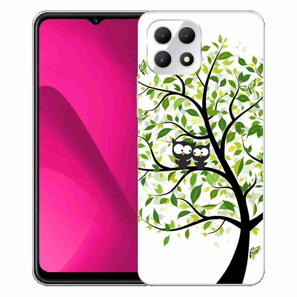 Gélový kryt mmCase na T-Mobile T Phone 2 - malej sovy na strome