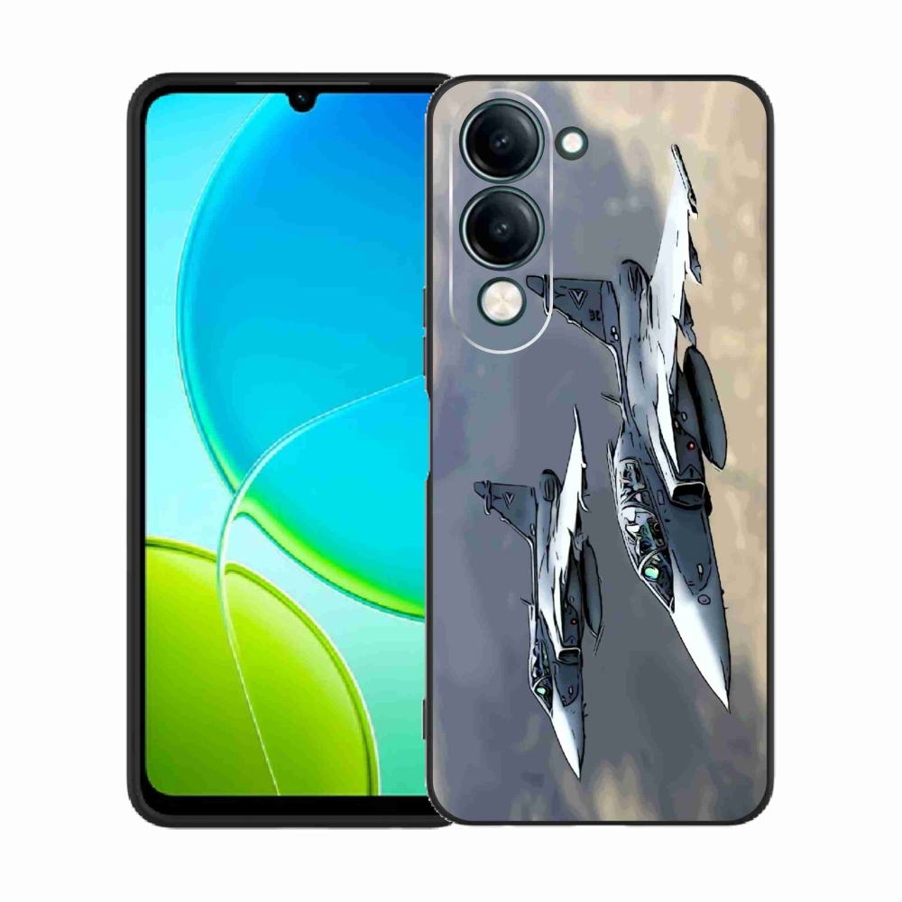 Gélový kryt mmCase na Vivo Y29s 5G - stíhačky
