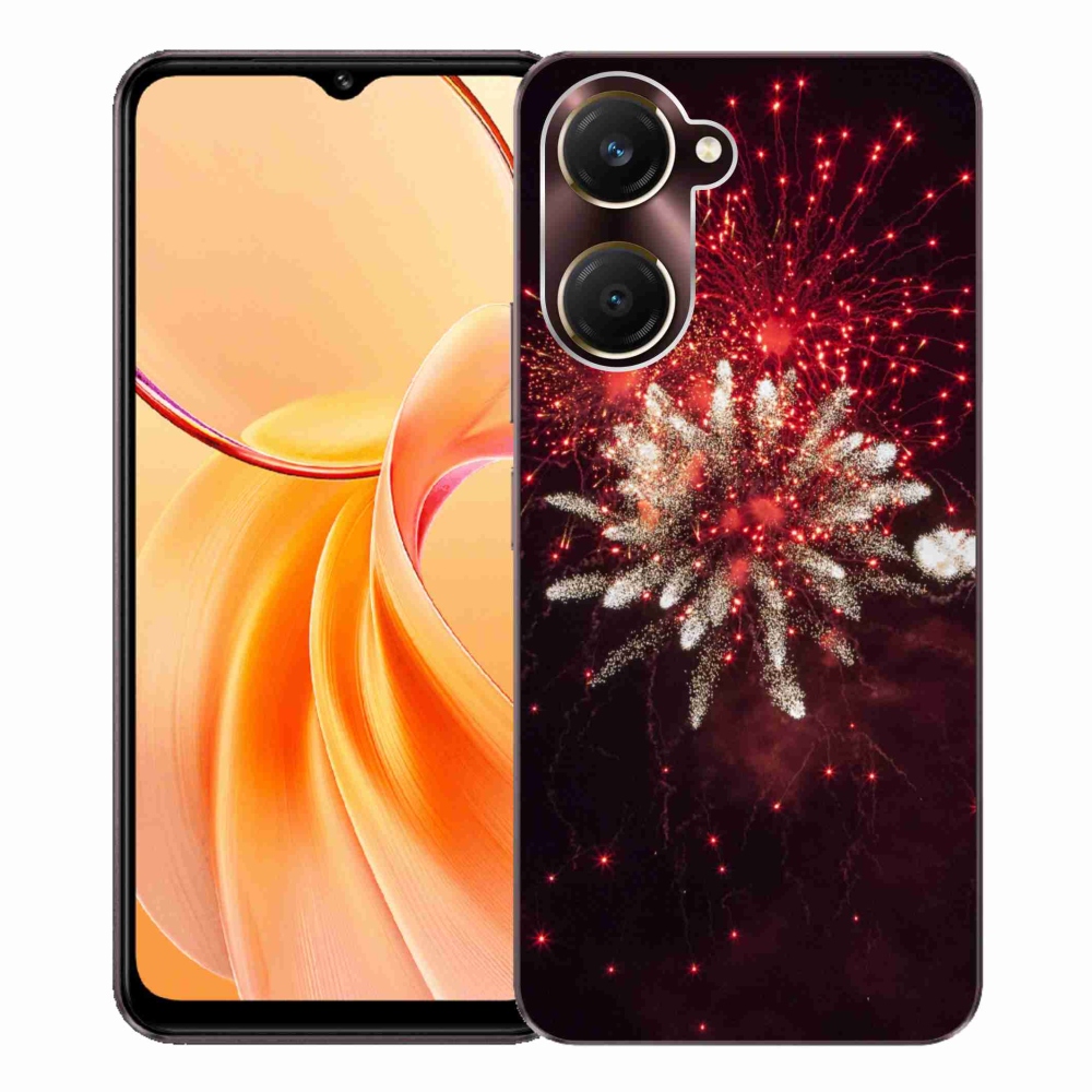 Gélový kryt mmCase na Vivo Y28s 5G - ohňostroj