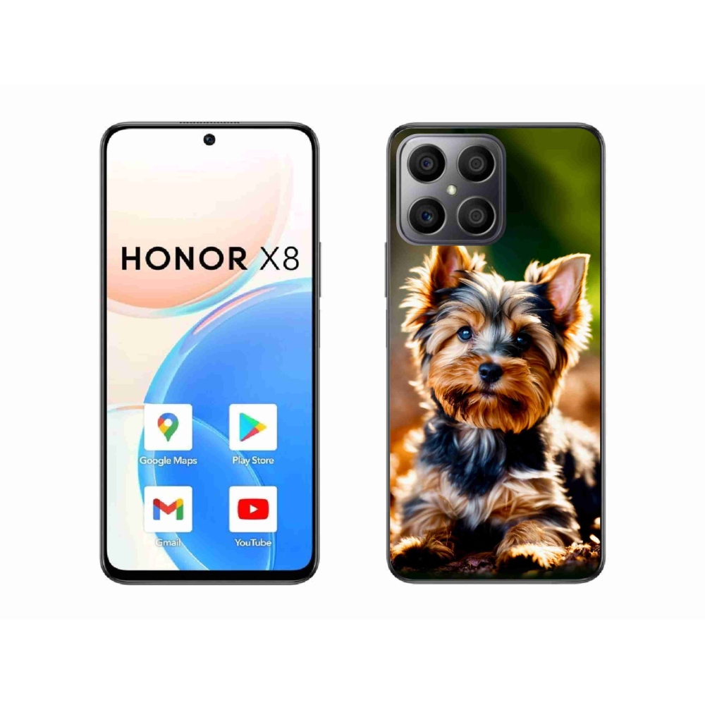 Gélový kryt mmCase na Honor X8 - yorkšír 10