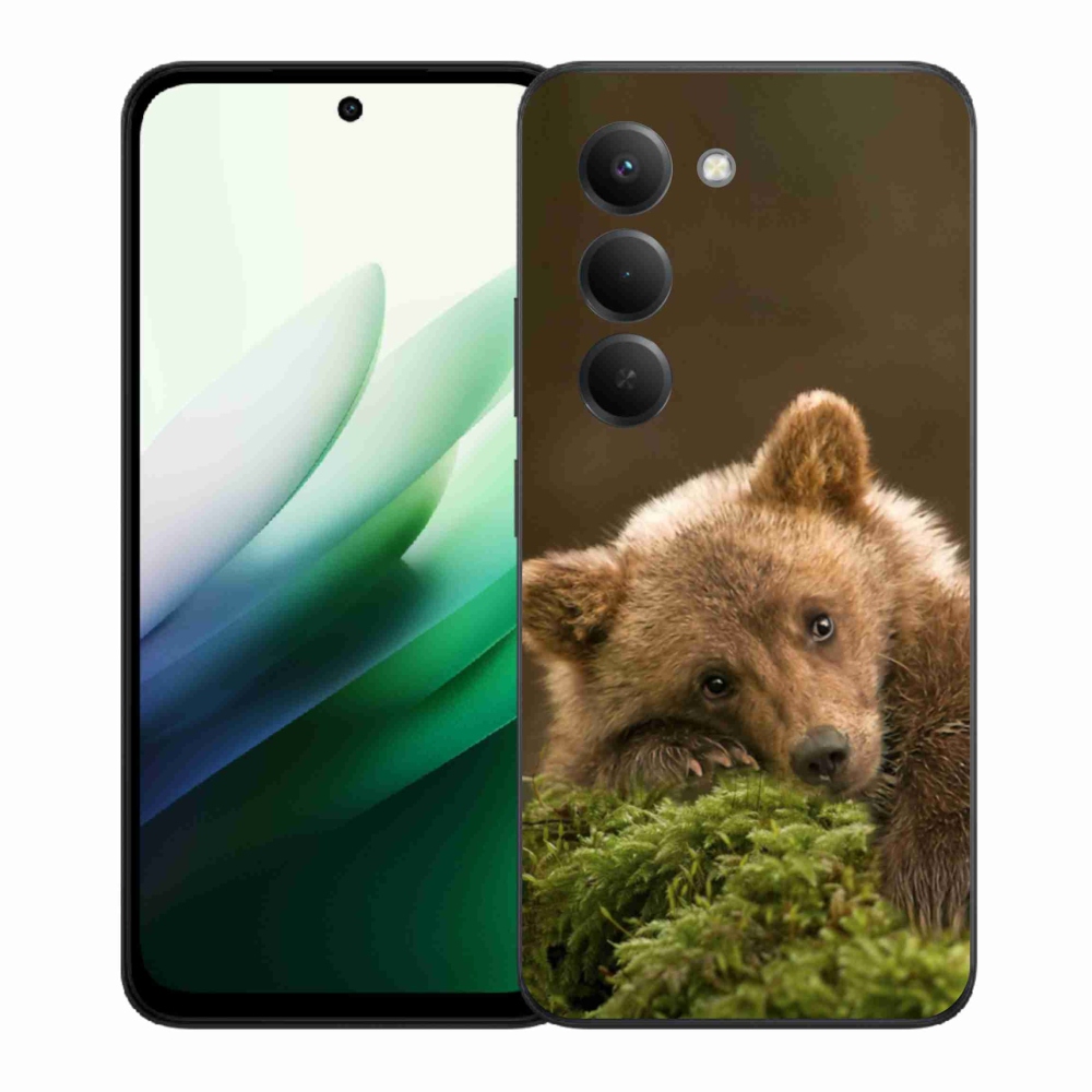 Gélový kryt mmCase na Xiaomi Redmi 15 5G (169mm) - medveď