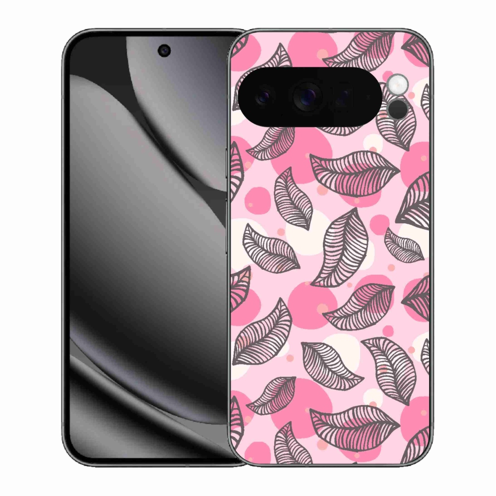 Gélový kryt mmCase na Google Pixel 10 Pro XL - kreslené padajúce listy