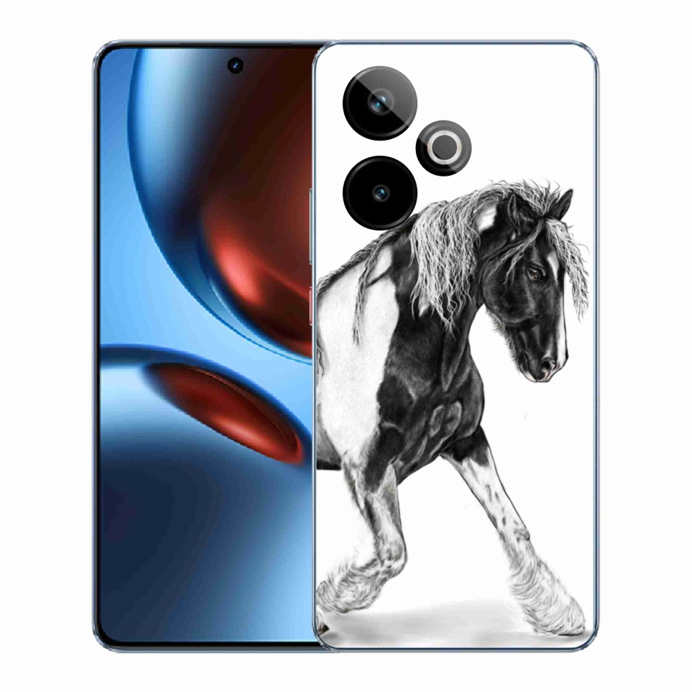 Gélový kryt mmCase na Realme GT 7 5G/GT 7T 5G - kôň