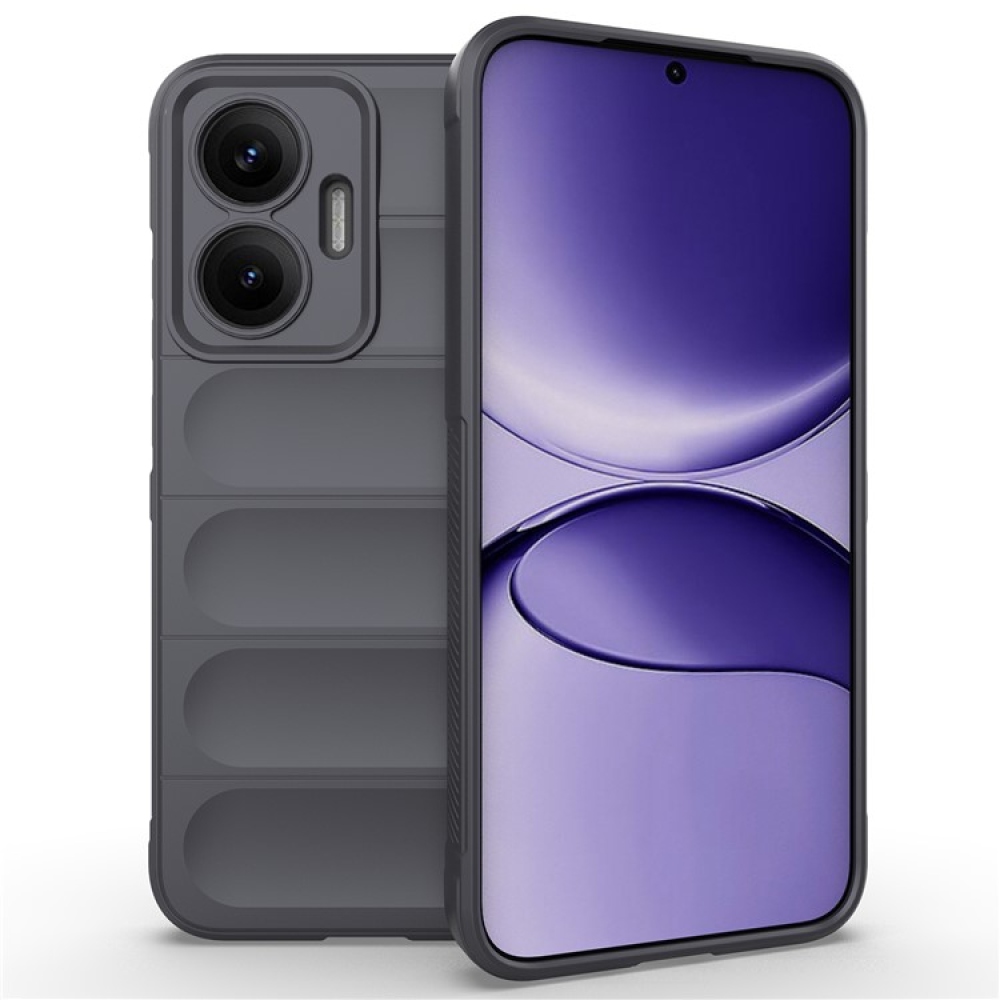 Rugg odolný gélový obal na Xiaomi Poco F7 5G - tmavosivý