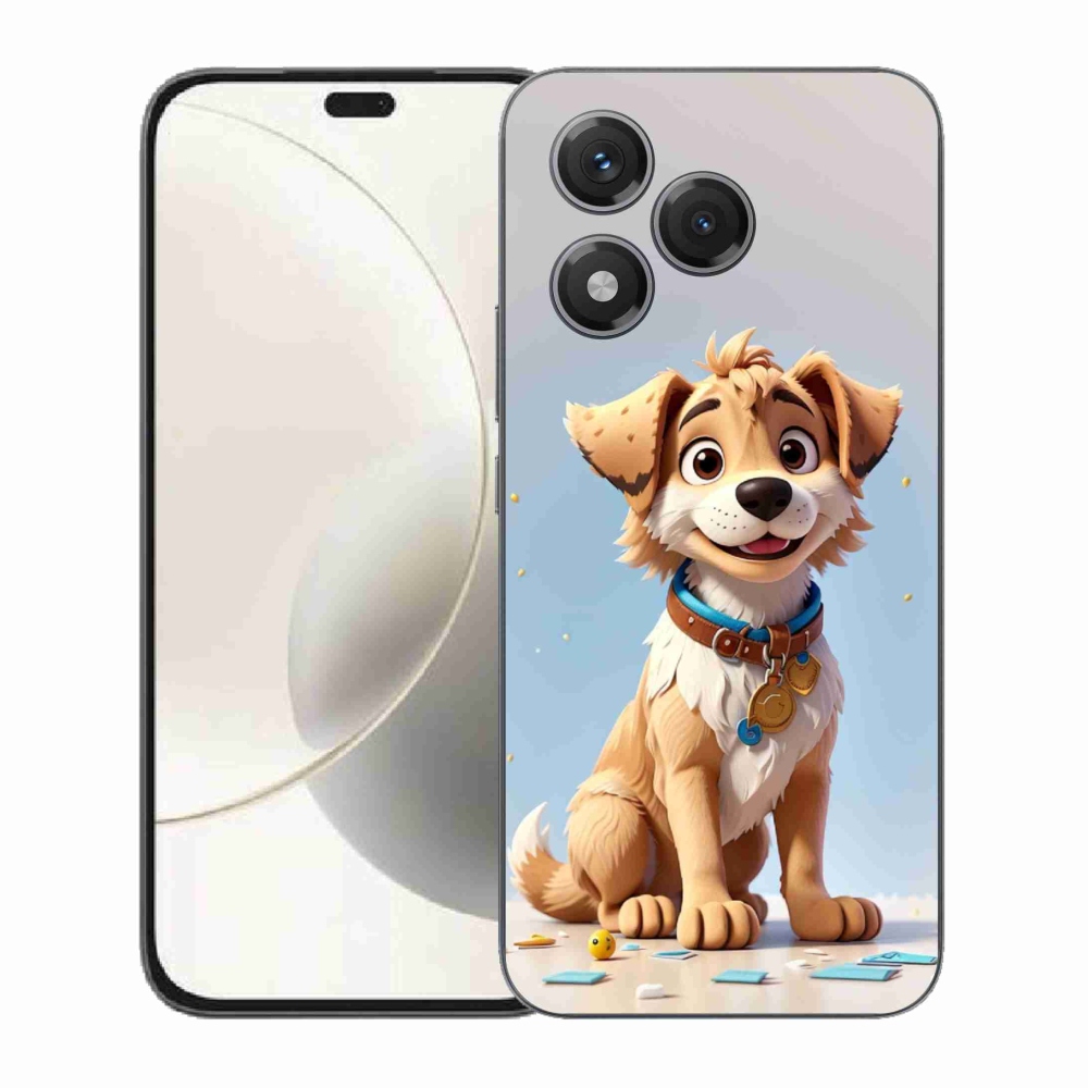 Gélový kryt mmCase na Honor 400 Lite - kreslené šteňa