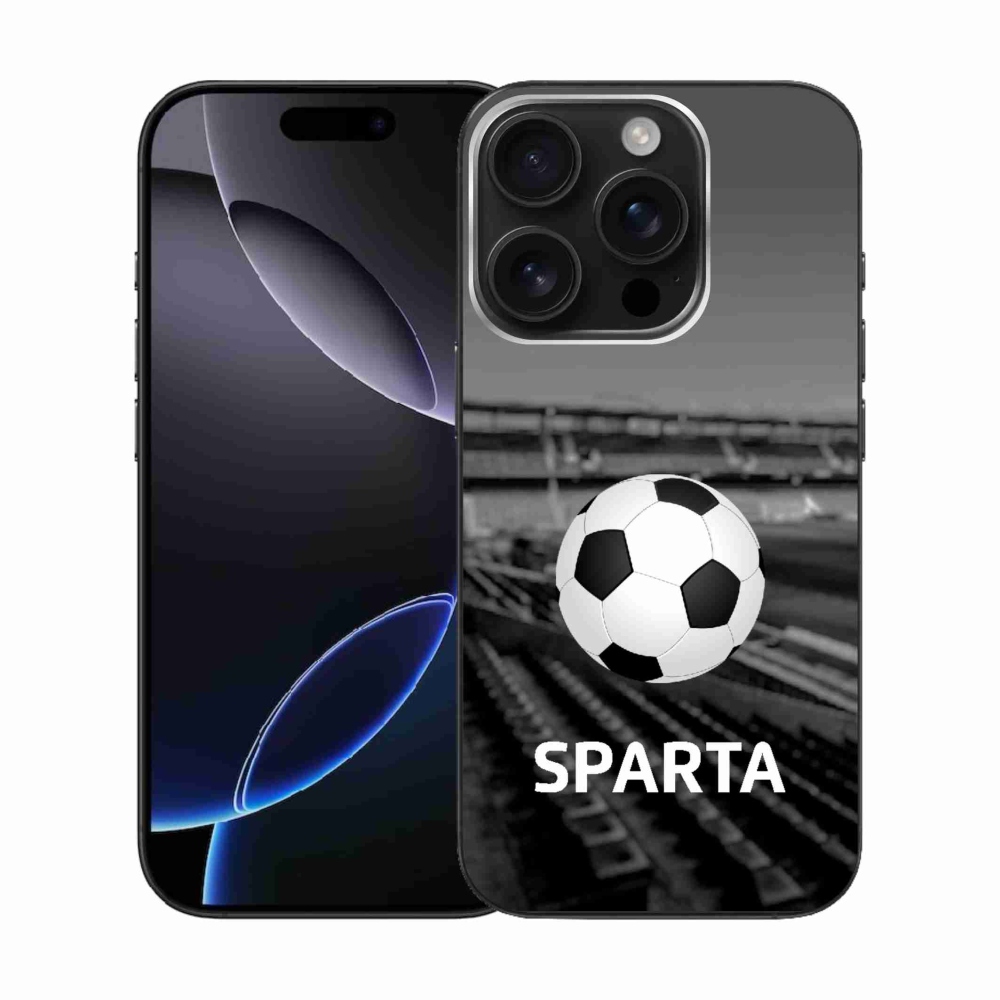 Gélový kryt mmCase na iPhone 16 Pro - sparta 2