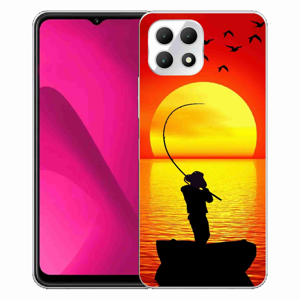 Gélový kryt mmCase na T-Mobile T Phone 2 - rybárčenie