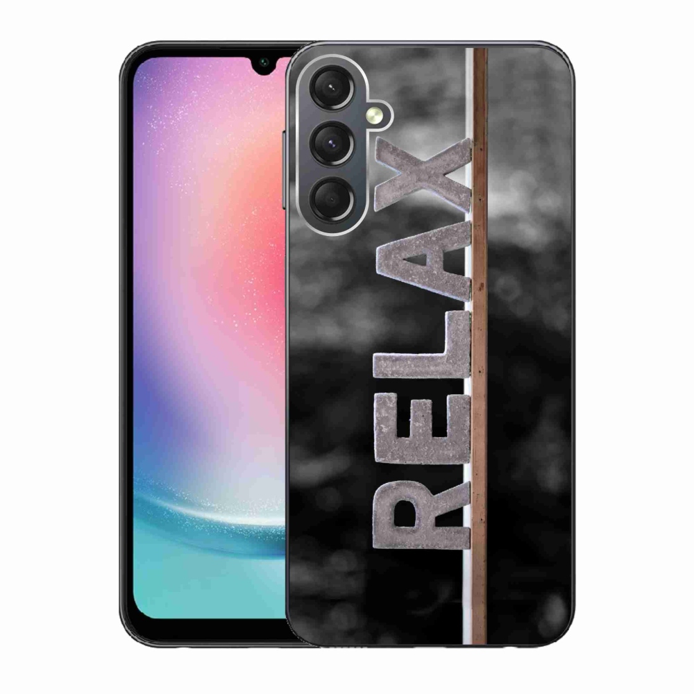 Gélový kryt mmCase na Samsung Galaxy A24 - relax 1