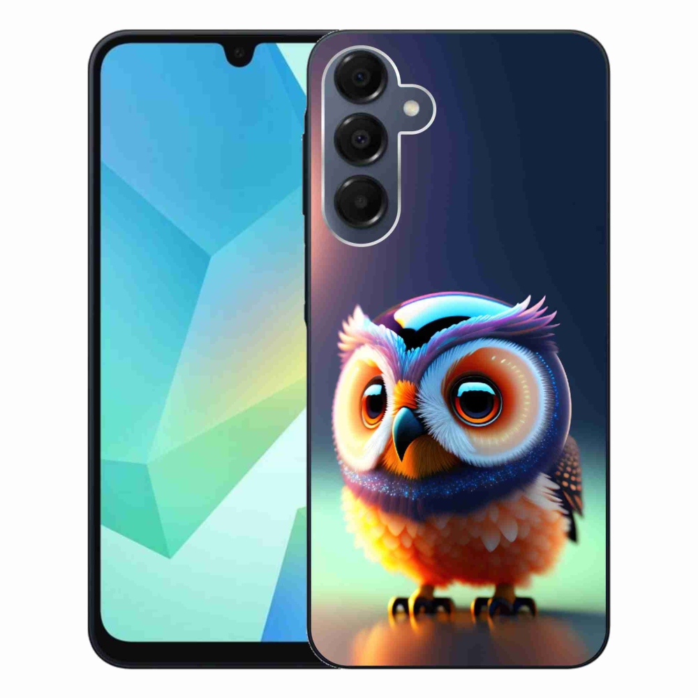 Gélový kryt mmCase na Samsung Galaxy A16 4G/5G - sovička