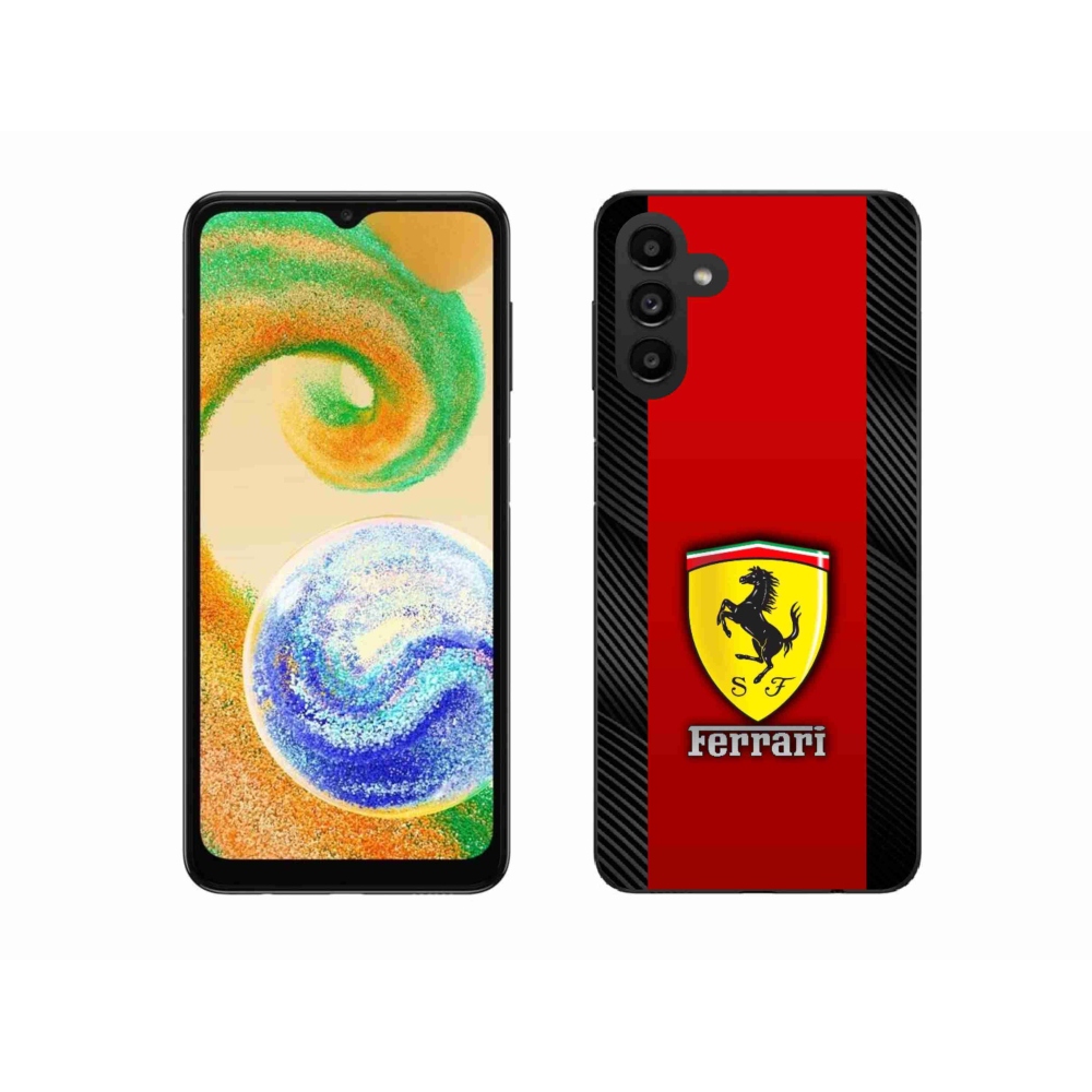 Gélový kryt mmCase na Samsung Galaxy A04s (164.7x76.7x9.1mm) - ferrari