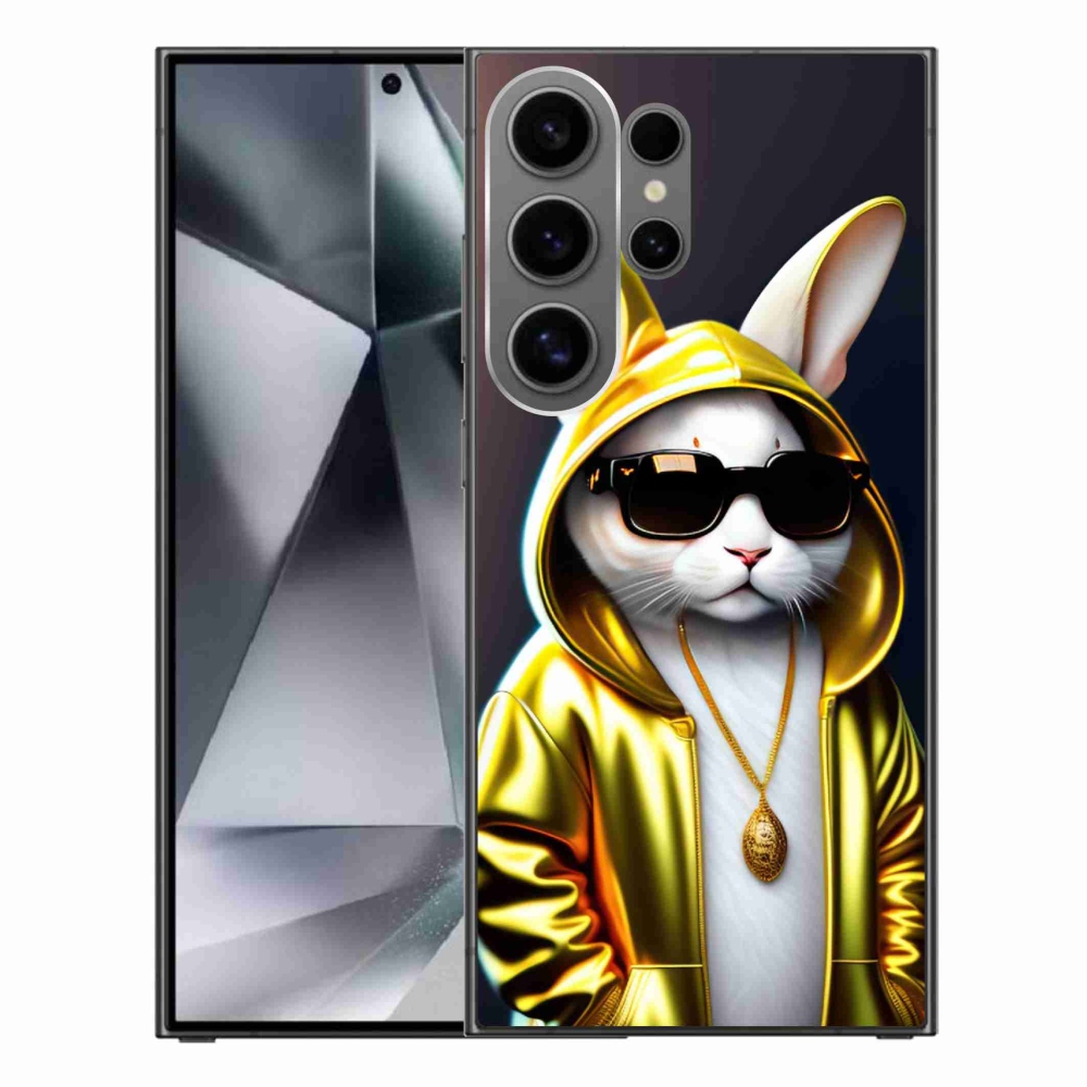 Gélový kryt mmCase na Samsung Galaxy S24 Ultra - mačka boss