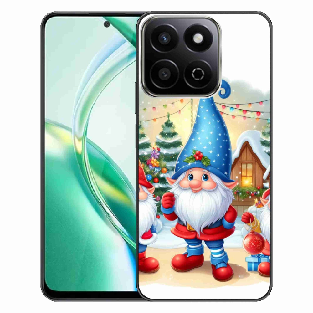 Gélový kryt mmCase na Honor 200 Smart 5G - vianočné škriatkovia