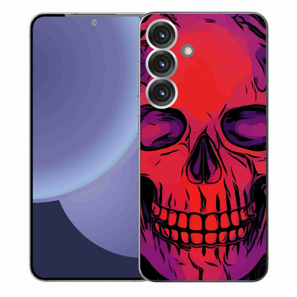 Gélový kryt mmCase na Samsung Galaxy S25+ - lebka