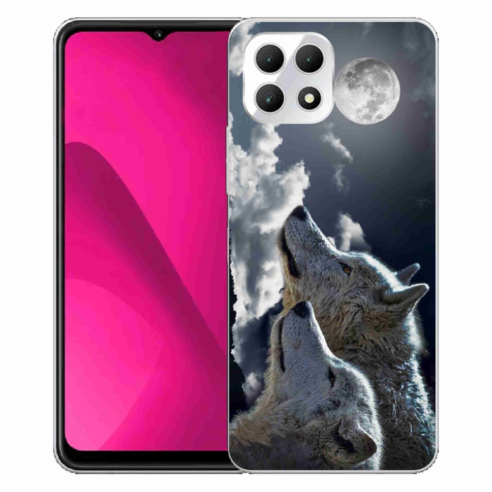 Gélový kryt mmCase na T-Mobile T Phone 2 - vlci