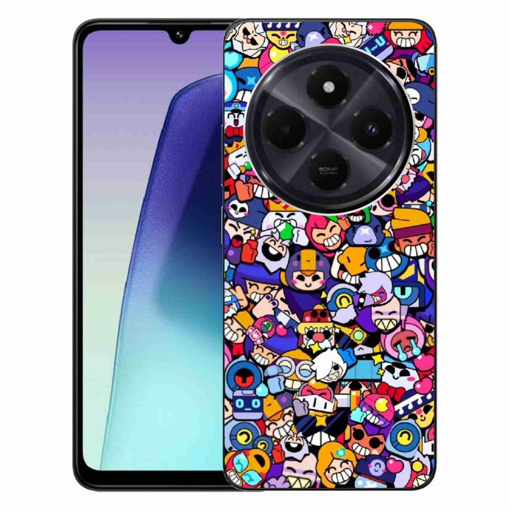 Gélový kryt mmCase na Xiaomi Redmi 14C/Poco C75 - brawl stars 2