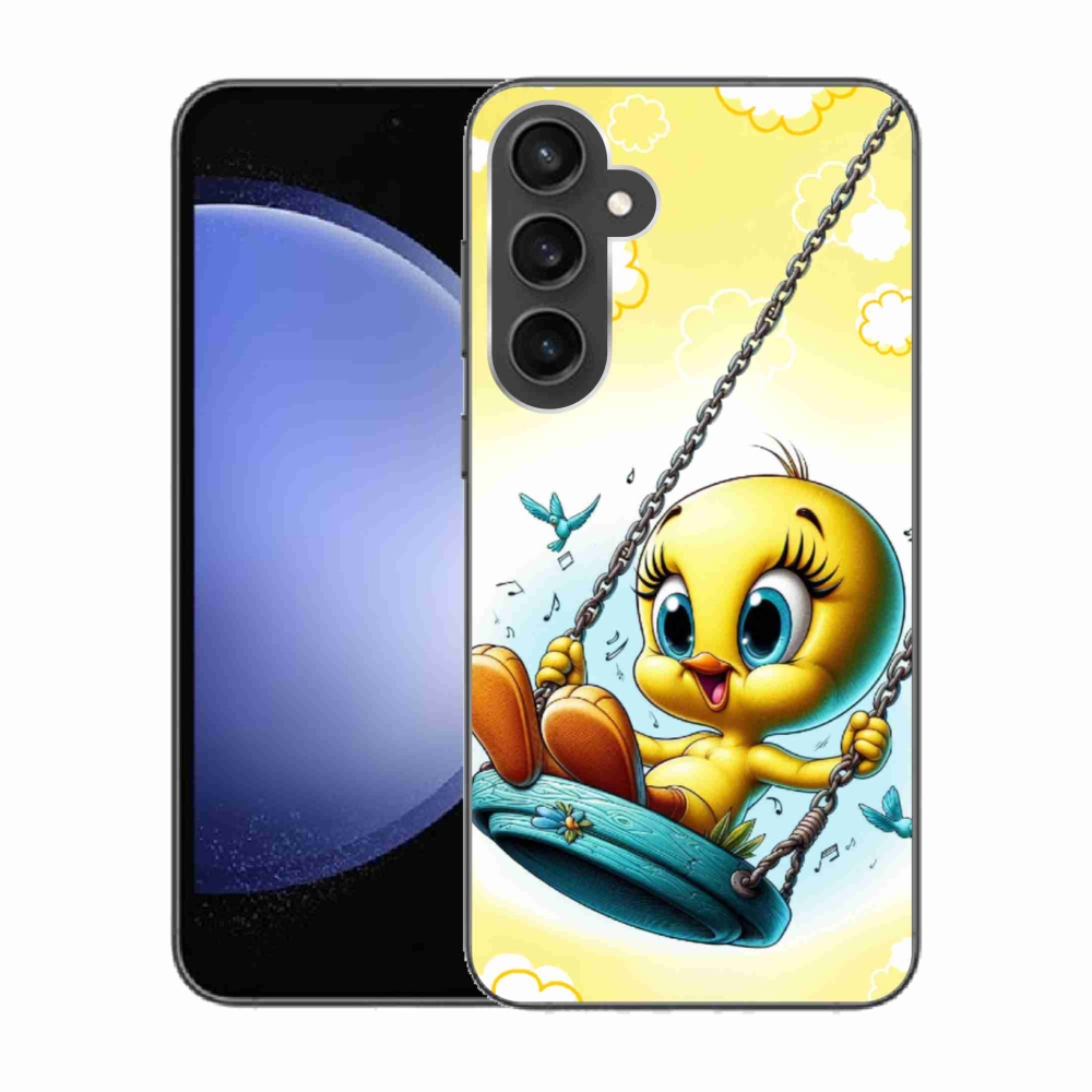 Gélový kryt mmCase na Samsung Galaxy S23 FE - tweety