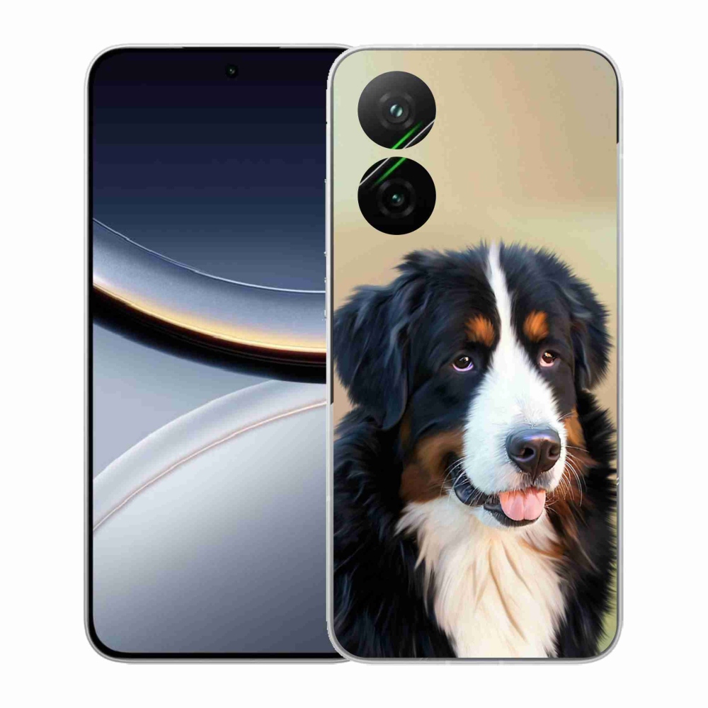 Gélový kryt mmCase na Xiaomi Poco F7 5G - bernský salašnícky pes
