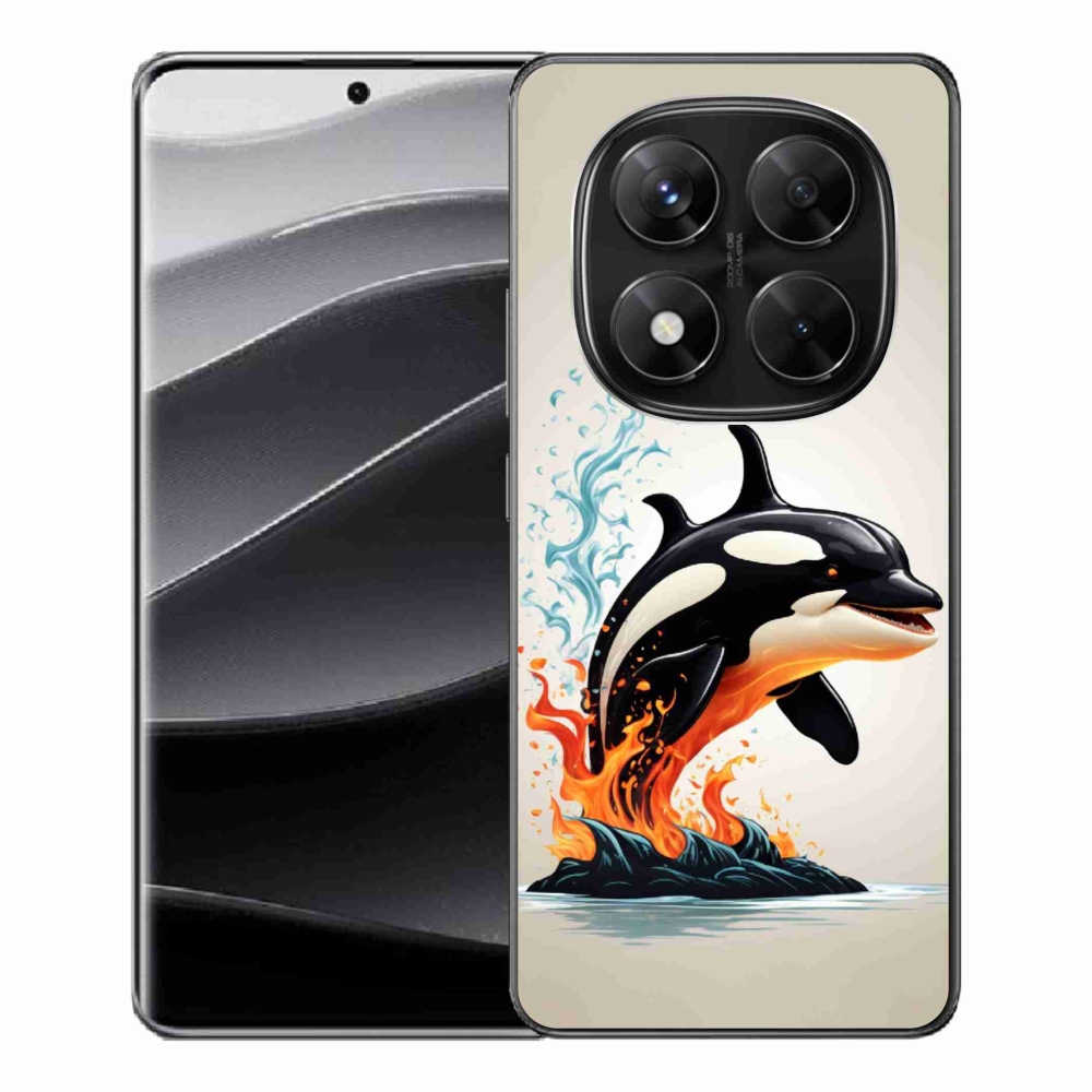 Gélový kryt mmCase na Xiaomi Redmi Note 14 Pro 5G/Poco X7 5G - kosatka